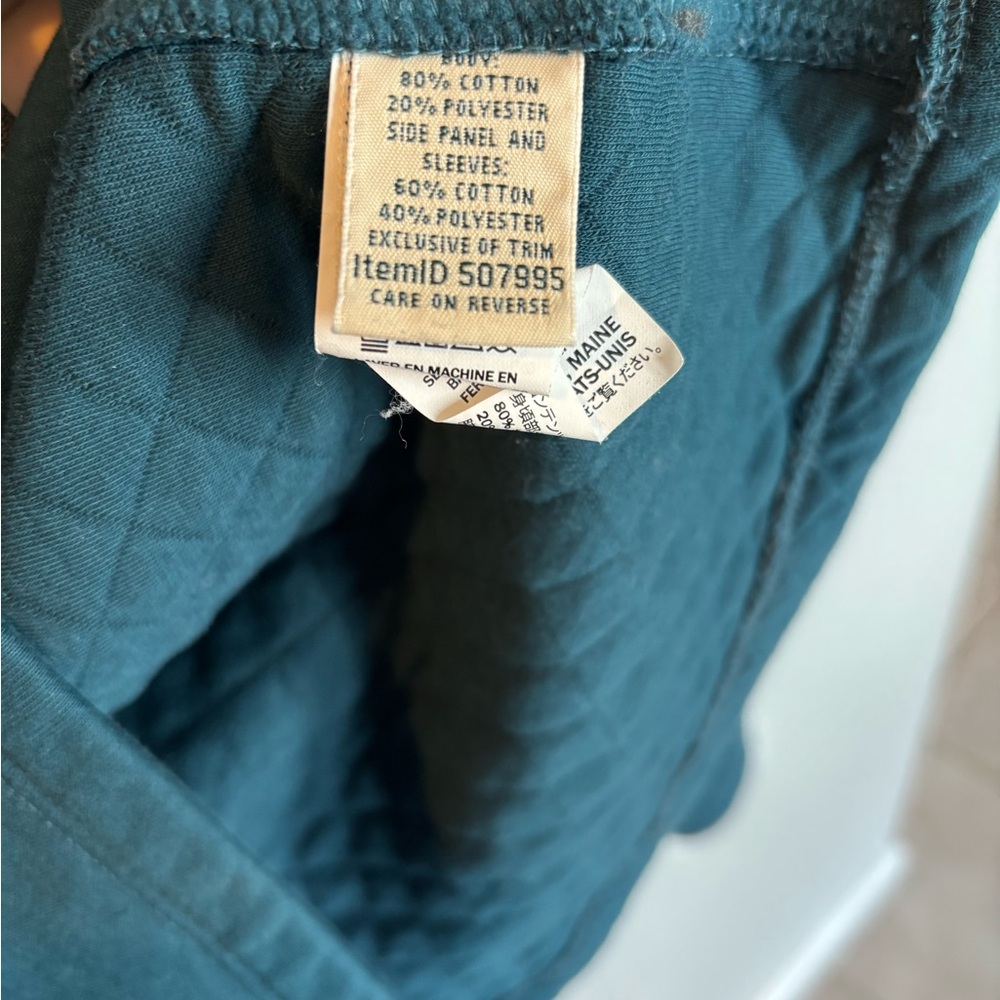 LL Bean Quilted Women's Pullover - Picture 4 of 4